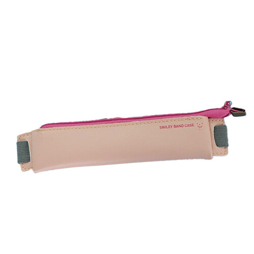 Multi Color PU Pen Protective Bag Zipper Case for Daily Use 2