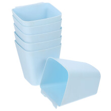 6Stk Rollwagen Hängekorb Langlebiger Plastik Organizer Für