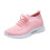 Chaussures De Sport Rose Style Respirant Multiactivités 7
