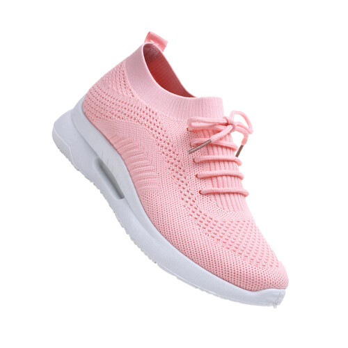 Chaussures De Sport Rose Style Respirant Multiactivités 2