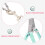 1Set Kattenharnas En Lijn Set Polyester Escape Proof Comfortabel 11