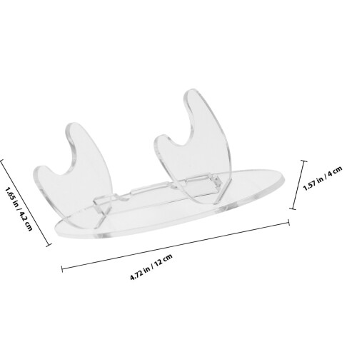 Kompakter Transparenter Stifthalter Für Arbeitsplatz Und Studio 1