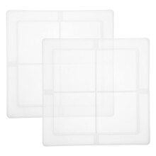 2Stk Robuste Silikonform Zum Wiederverwenden DIY Aschenbecher
