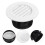 Wit Soffit Exhaust Vent ABS Duurzaam Voor Binnengebruik 9