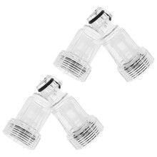 4Stk Plastik Wasserhahnfilter Transparent Für Und Bad