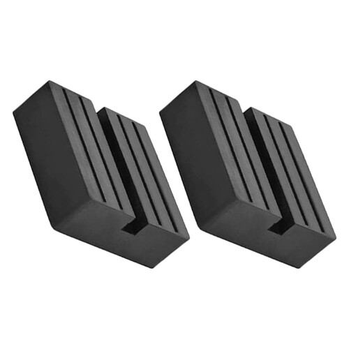 2Ud Adaptador De Goma Para Elevador Pads Resistentes