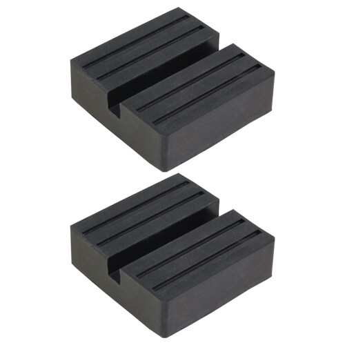 2Ud Adaptador De Goma Para Elevador Pads Resistentes 2