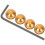 1Set Aluminium Fietsremkabel Einddop Accessoire Sterk 10