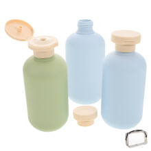 3Stk Nachfüllbare Shampoo Flaschen Pe Mehrfarbig Für Reise & Business