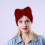 2Stk Rotes Strick Haarband Mit Bogen Warm Und Bequem 3