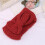 2Stk Rotes Strick Haarband Mit Bogen Warm Und Bequem 9