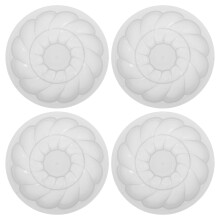 4Stk Plastik Kuchenform Für DIY Backform Transparent Vielseitig