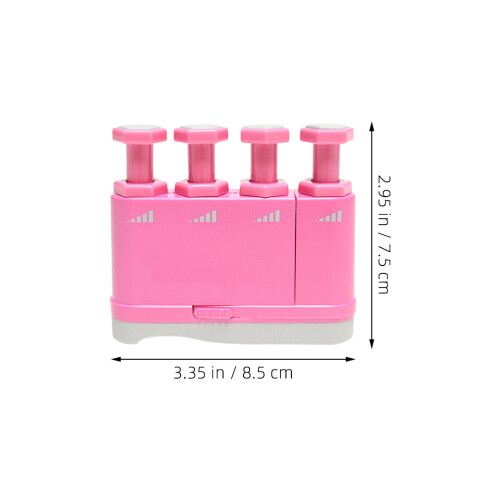 1Ud Ejercitador De Dedos Rosa Para Ejercicio Y Práctica Musical Diaria 1