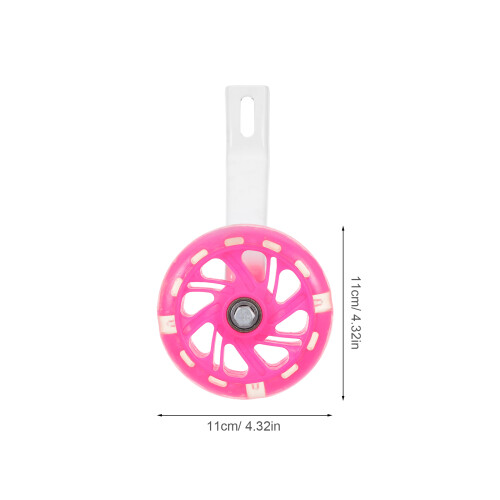 1Set Kinder Hulpraderen Roze Met Licht En Montage 1