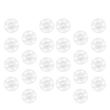 500St Ronde Transparante Plastic Knopen, Naaiknoppen Voor Kleding