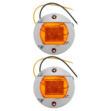 2St Ronde Zijlampen Voor Auto Gebruik Met Hoge Helderheid