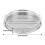 1Set Multifunktionales Grill- Und Bbq -Tablett Silber 2