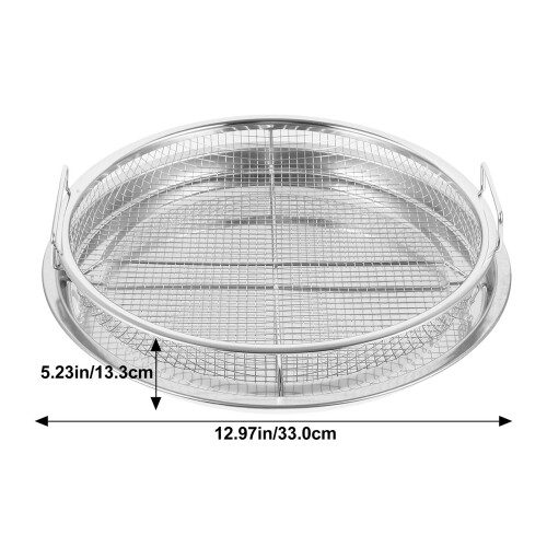 1Set Multifunktionales Grill- Und Bbq -Tablett Silber 1