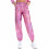 Damenhose Disco Stretch Polyester Slim Fit Hoher Bund 5