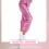 Damenhose Disco Stretch Polyester Slim Fit Hoher Bund 9