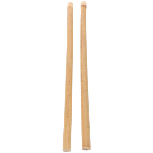 1Par Baquetas De Bambú Beige Para Y Percusión