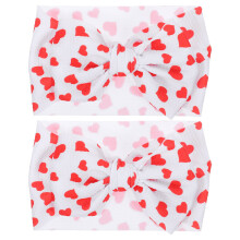 2Stk Baby Schleifen Kopfband Bunt Haarband