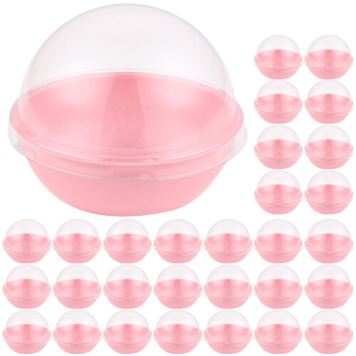 100St Roze Mini Dome Cake Container Voor Opberg En Presentatie