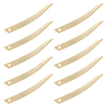 10St DIY Oorbellen Accessoires Gouden Golf Design Voor Sieraden