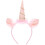 1Stk Pinkes Haarband Plüsch Elastisch Kinder Party Accessoire 9