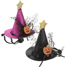 2Stk Verstellbarer Haustierhut Halloween, Kürbis Party Kopfbedeckung