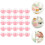 100St Roze Mini Dome Cake Container Voor Opberg En Presentatie 8