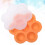 Bac De Congélation Silicone Orange Pour Stockage Aliments Bébé 4