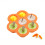 Bac De Congélation Silicone Orange Pour Stockage Aliments Bébé 5