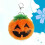 2Stk Orange Halloween Schlüsselring Plüsch 11