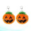 2Stk Orange Halloween Schlüsselring Plüsch 9