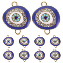 10Stk Böser Auge Anhänger Metall Schmuck-Charms Für DIY Basteln