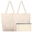 4St Canvas Boodschappentas Met Etui, Premium Kwaliteit 2