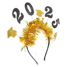 Goldener Graduation Haarreifen Festlich Stoff Vielseitig