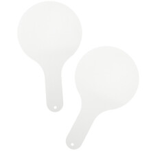 2St Dubbelzijdige Droge Uitwisbare Whiteboards Met Handgreep