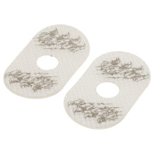 1Paar Fietsaccessoires Ventieldopstickers PVC Kleurrijk En Sterk