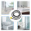 2Stk Flexibler Toilettenanschluss Robust 8