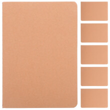 10Stk Khaki Liniertes -Notizbuch Für Und Büroarbeiten