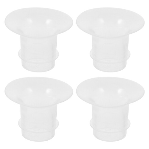 4St Comfortabele Silicone Borstkolf Flensinzet Draagbare