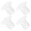 4St Comfortabele Silicone Borstkolf Flensinzet Draagbare 10
