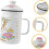 Enamel Tea Cup With Handle Tea Infuser, Lightweight Enamelware For Hot And Cold Beverages 2