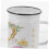 Enamel Tea Cup With Handle Tea Infuser, Lightweight Enamelware For Hot And Cold Beverages 4