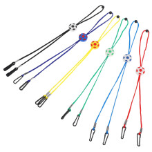 6St Verstelbare Mondmasker Lanyard Voor Kinderen Met Design