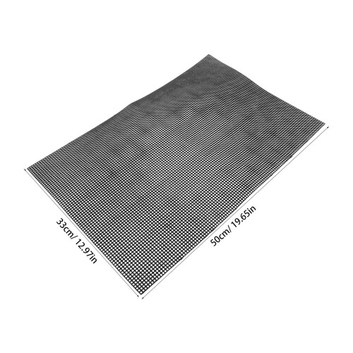 3Stk Kunststoff Mesh Sheets Schwarze DIY Strick- Und Häkelbasis 2