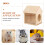 Multifunctioneel Hamsterplatform Multi Voederhuisje 8