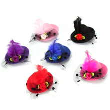6St Kinderen Haarclip Hoedje Multi Kleurrijk Decoratief Voor Feestjes
